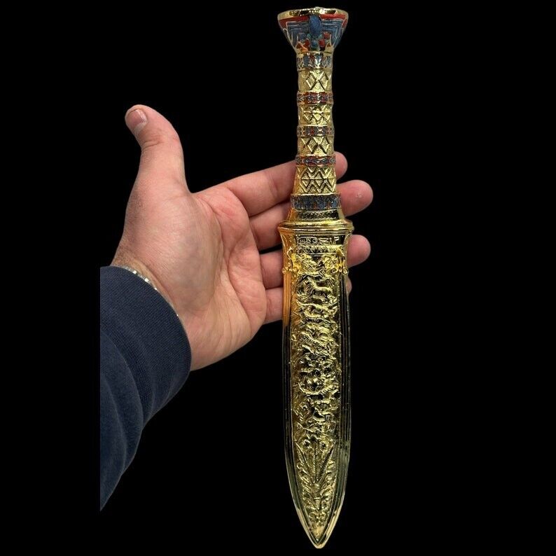 Rare Ancient Egyptian Dagger from the Treasures of Tutankhamun