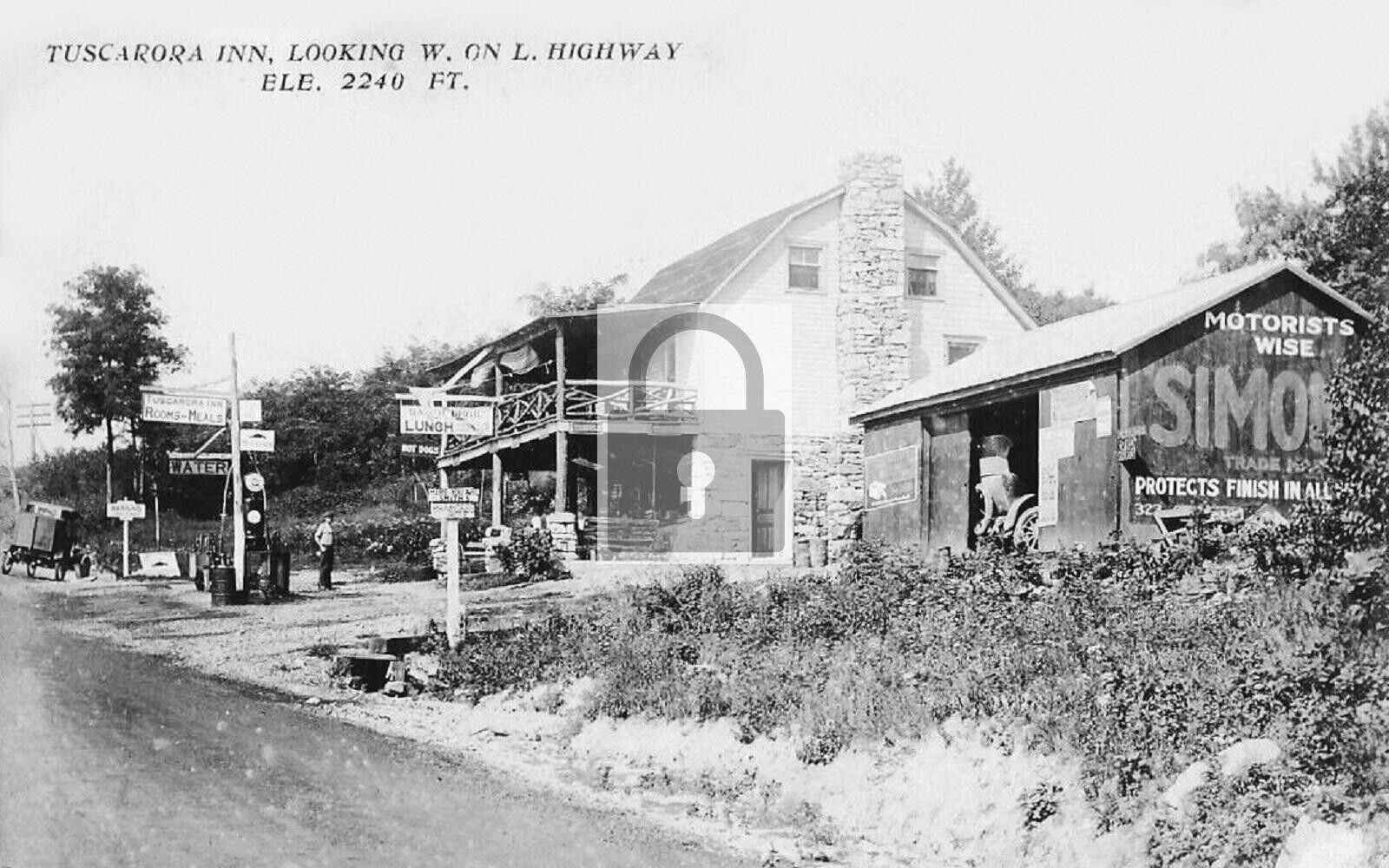 Tuscarora Inn Fulton Co McConnellsburg Pennsylvania PA Reprint Postcard