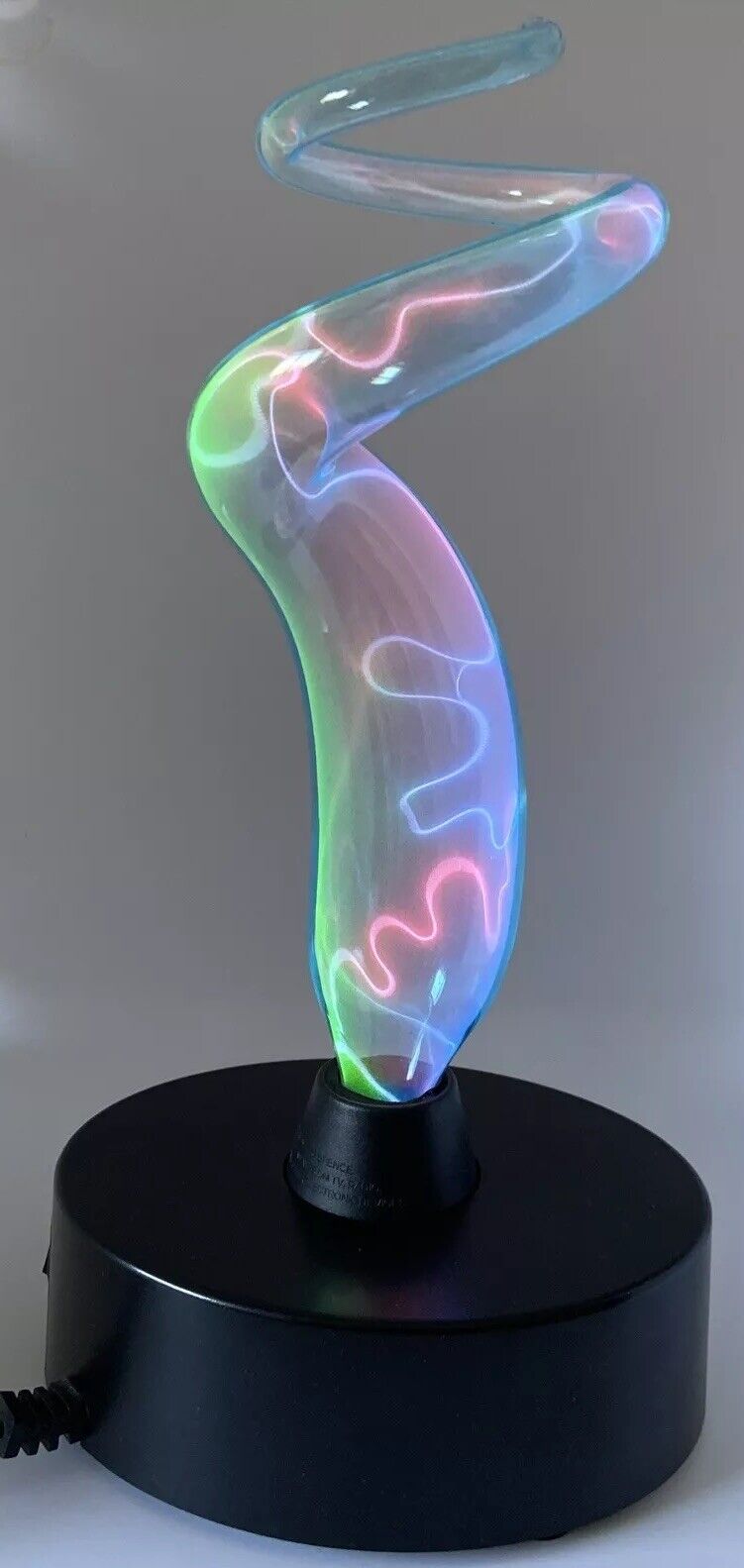Lumisource Mini Electra Sculptured Plasma Art Lamp Multicolor Blue Green Pink