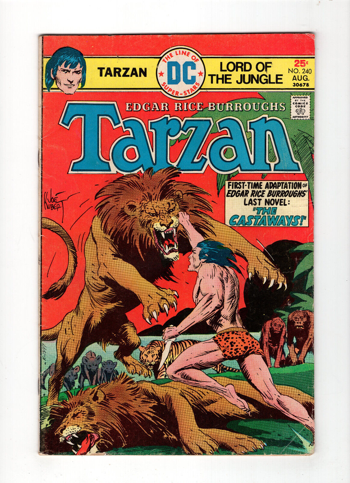 Tarzan #240 (1975, DC Comics)