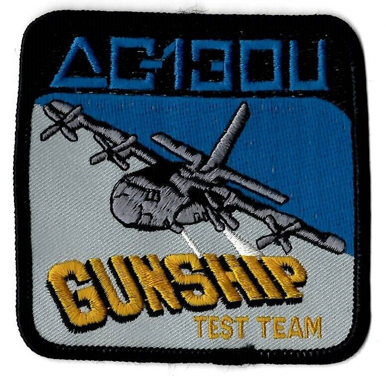 USAF AC-130U GUNSHIP TEST TEAM MILITARY PATCH