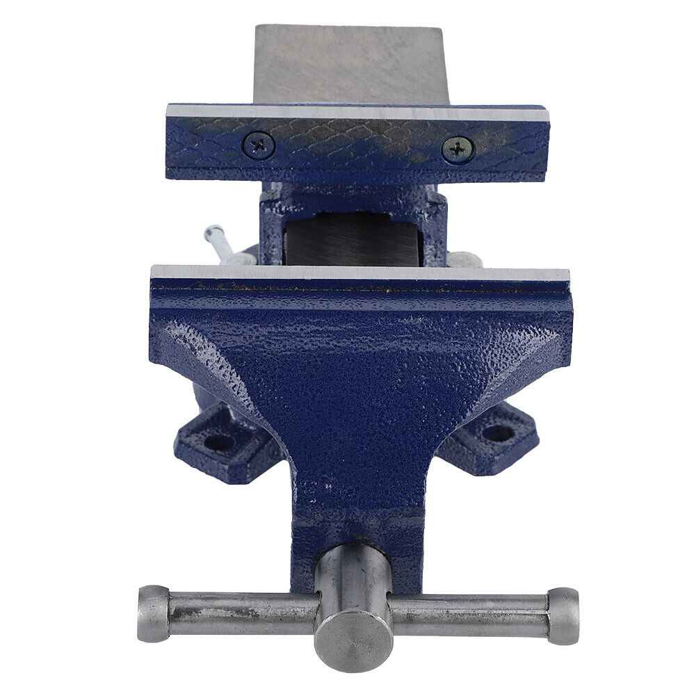 Portable 5in Bench Vise 360° Base Heavy Duty Tabletop Clamp With Anvil
