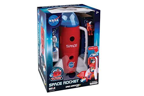 DARON NASA Space Rocket with Lights, Sounds & Figurines Toys Gifts for kids