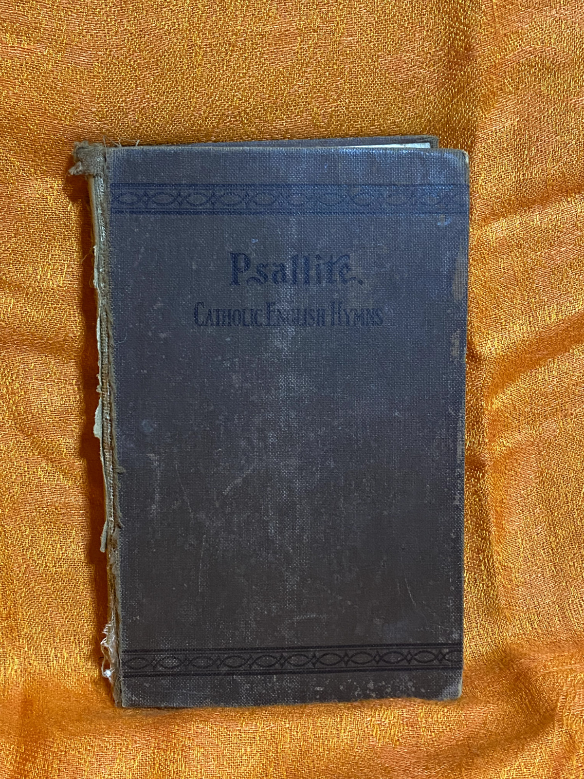 Vintage Psallite Catholic English Hymns With Prayers and Devotions 1940s Psalter