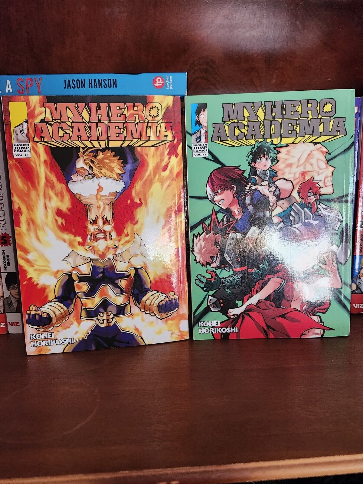 my hero academia manga Volumes 21 & 22 English 