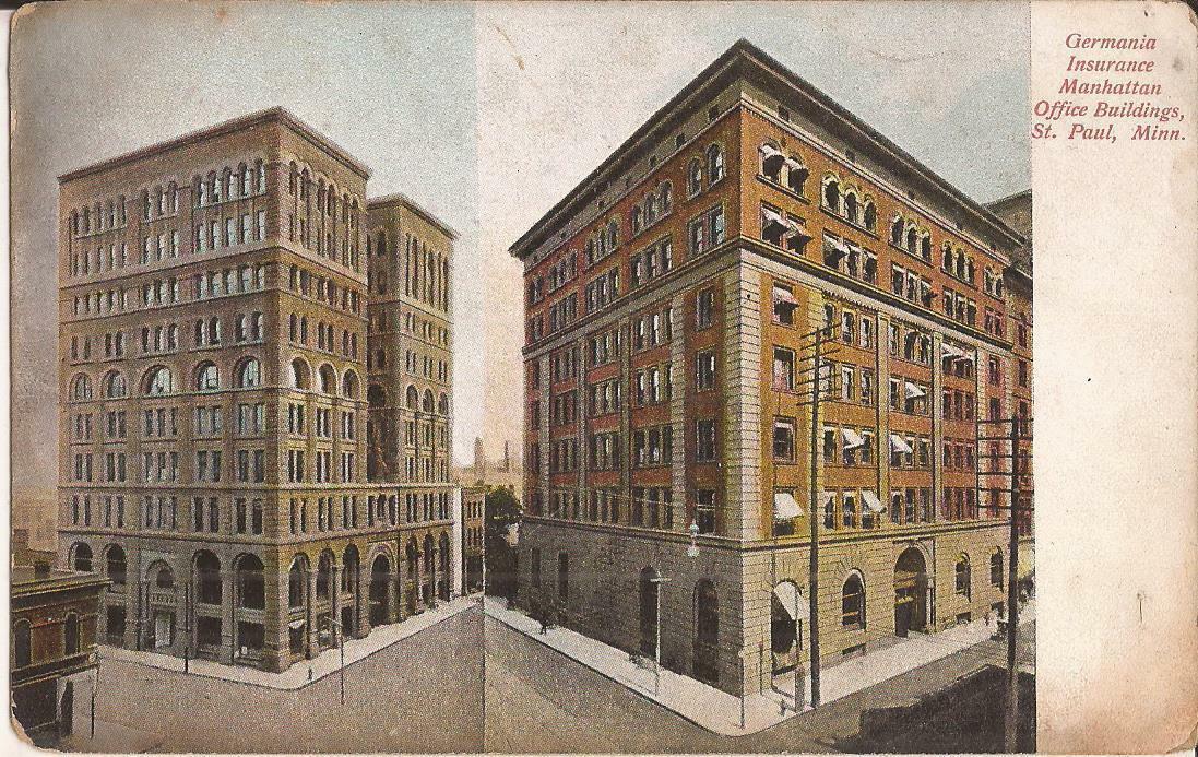 St. Paul, MINNESOTA - Germania Insurance - Manhattan Office Buildings
