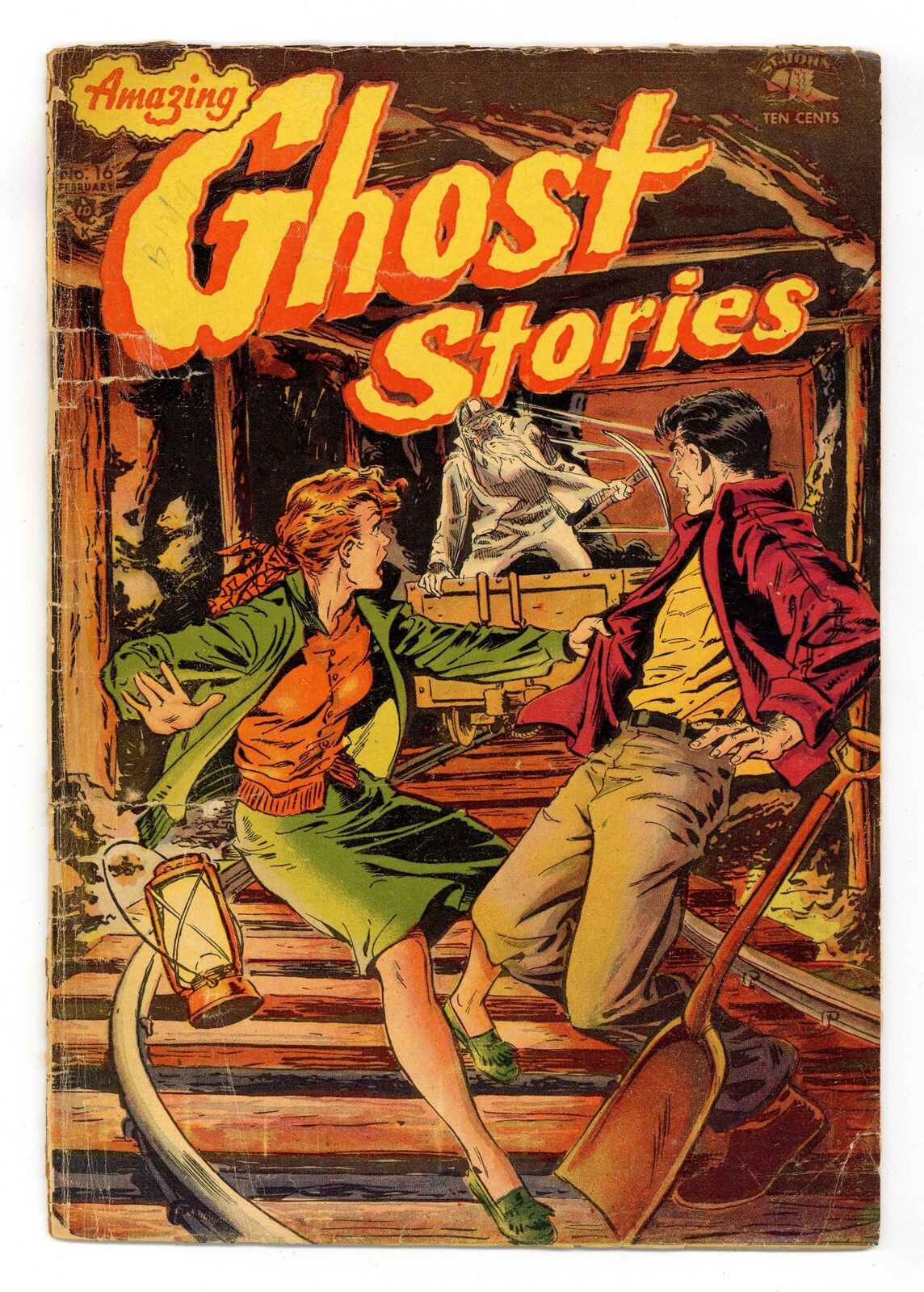 Amazing Ghost Stories #16 PR 0.5 1954