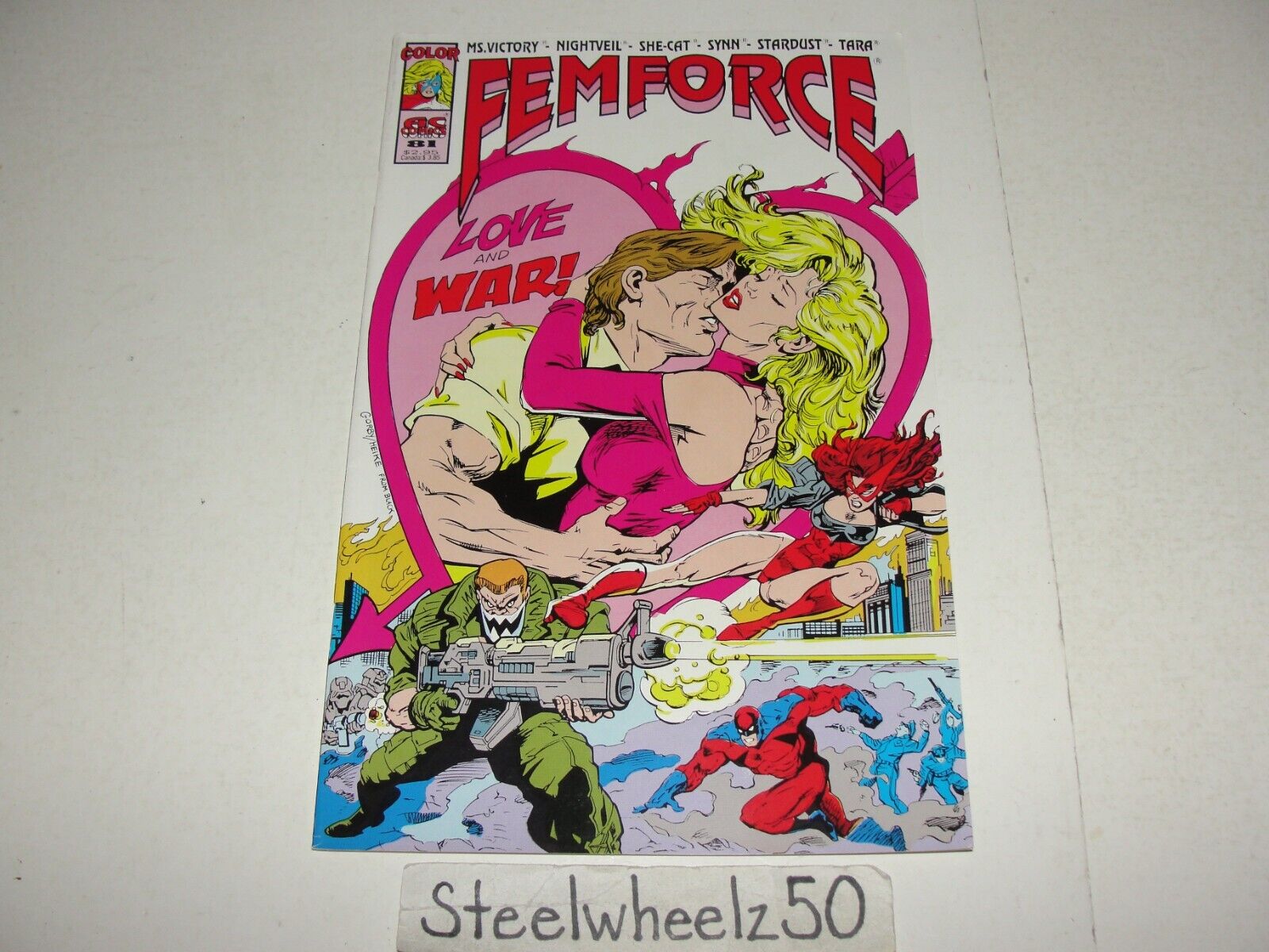 Femforce #81 AC Comics 1995 Ms Victory Paragon Synn Bill Black Bradford Gorby