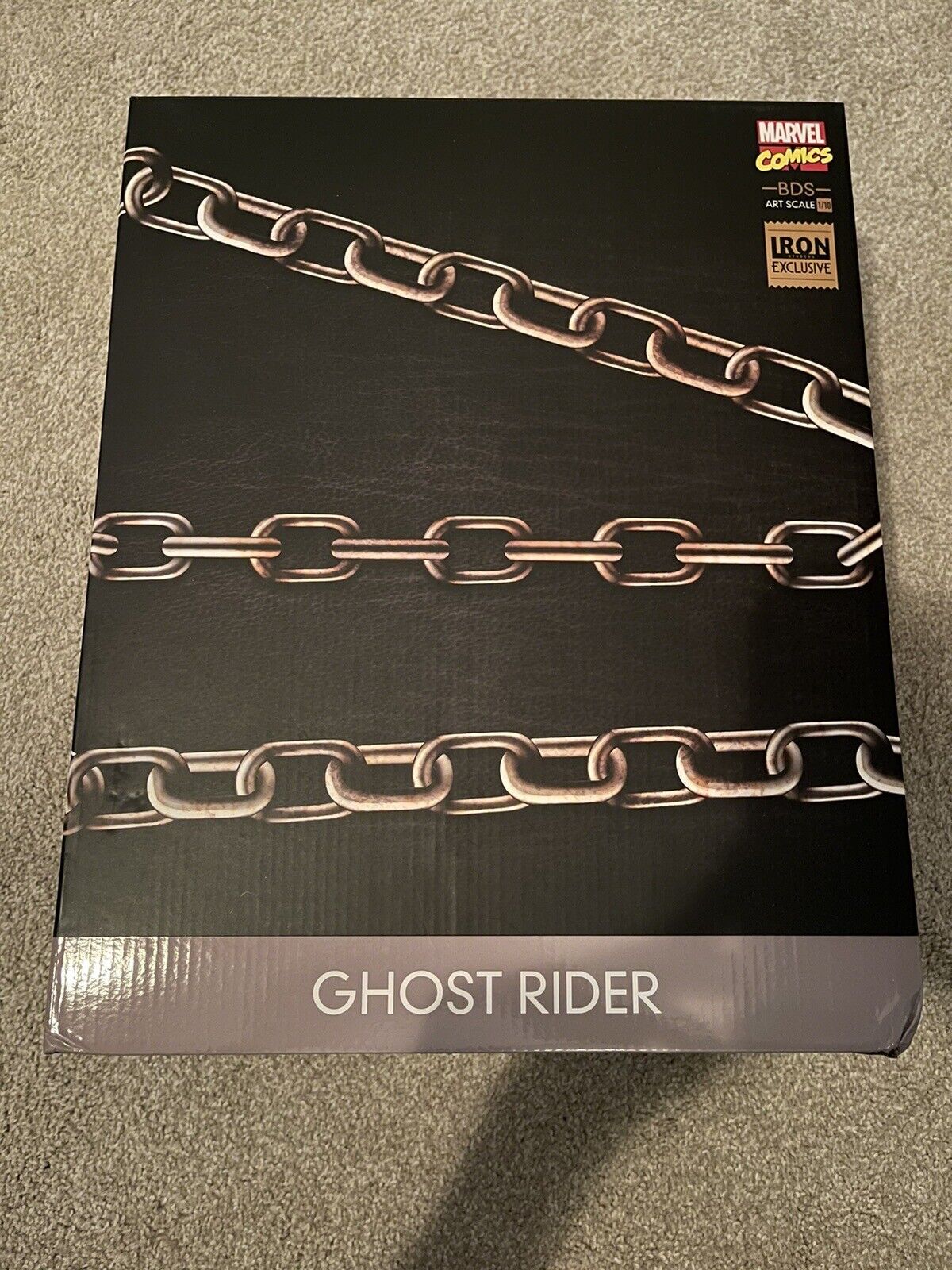 Iron Studios Ghost Rider Marvel Comics BDS Art Scale 1/10 Exclusive - US Seller