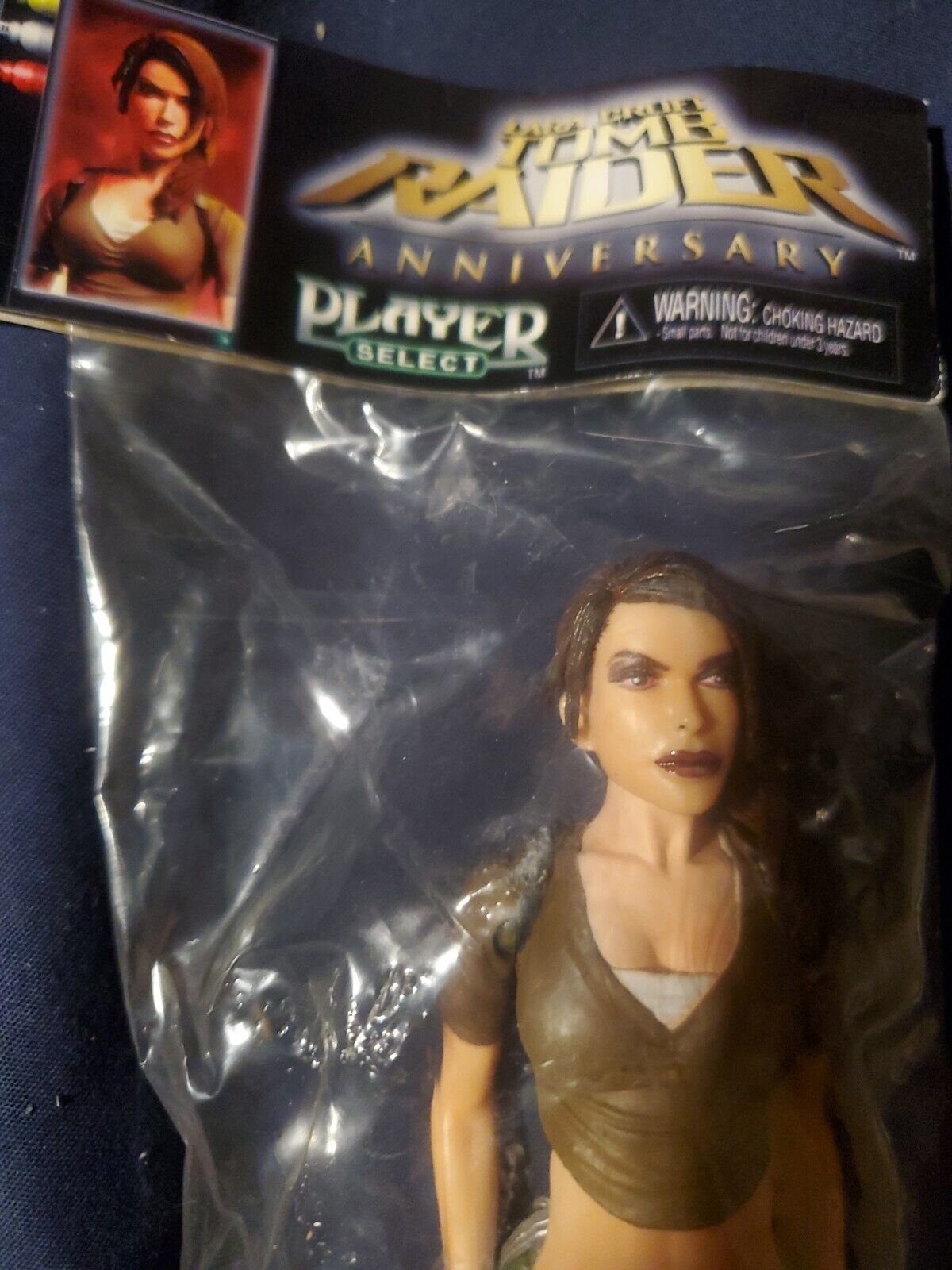 Neca Tomb Raider Anniversary Laura Croft figure very RARE 2007 new in bag