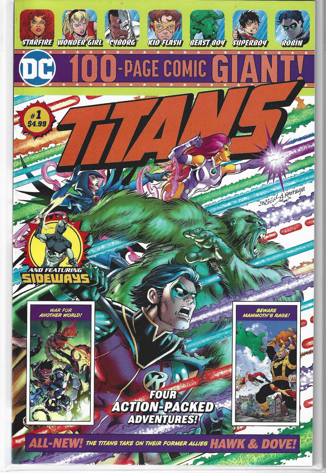 2019 DC COMICS TEEN TITANS 100 PAGE GIANT #1