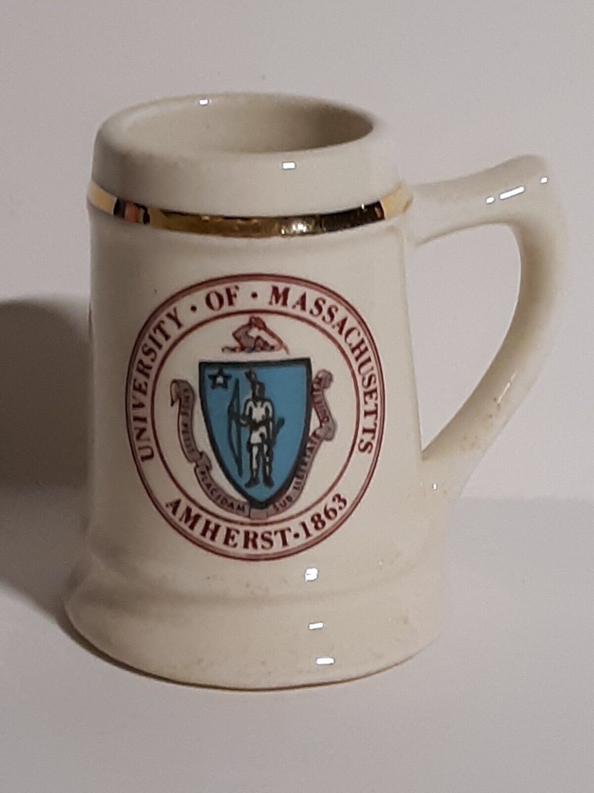 University Of Massachusetts Amherst 1863 Shot Glass