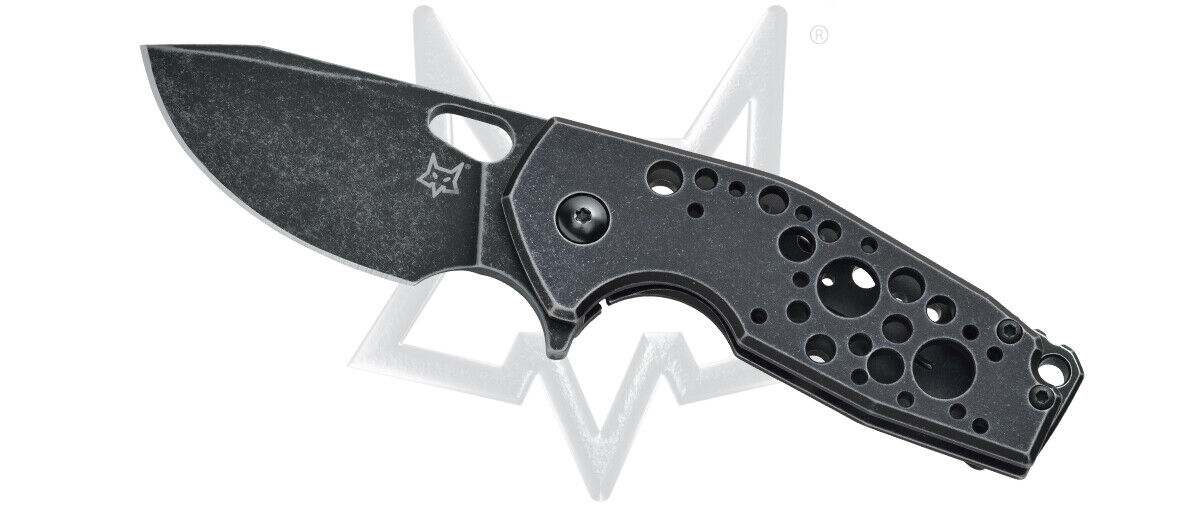 Fox Knives Suru Frame Lock FX-526 ALB N690Co Black Aluminum