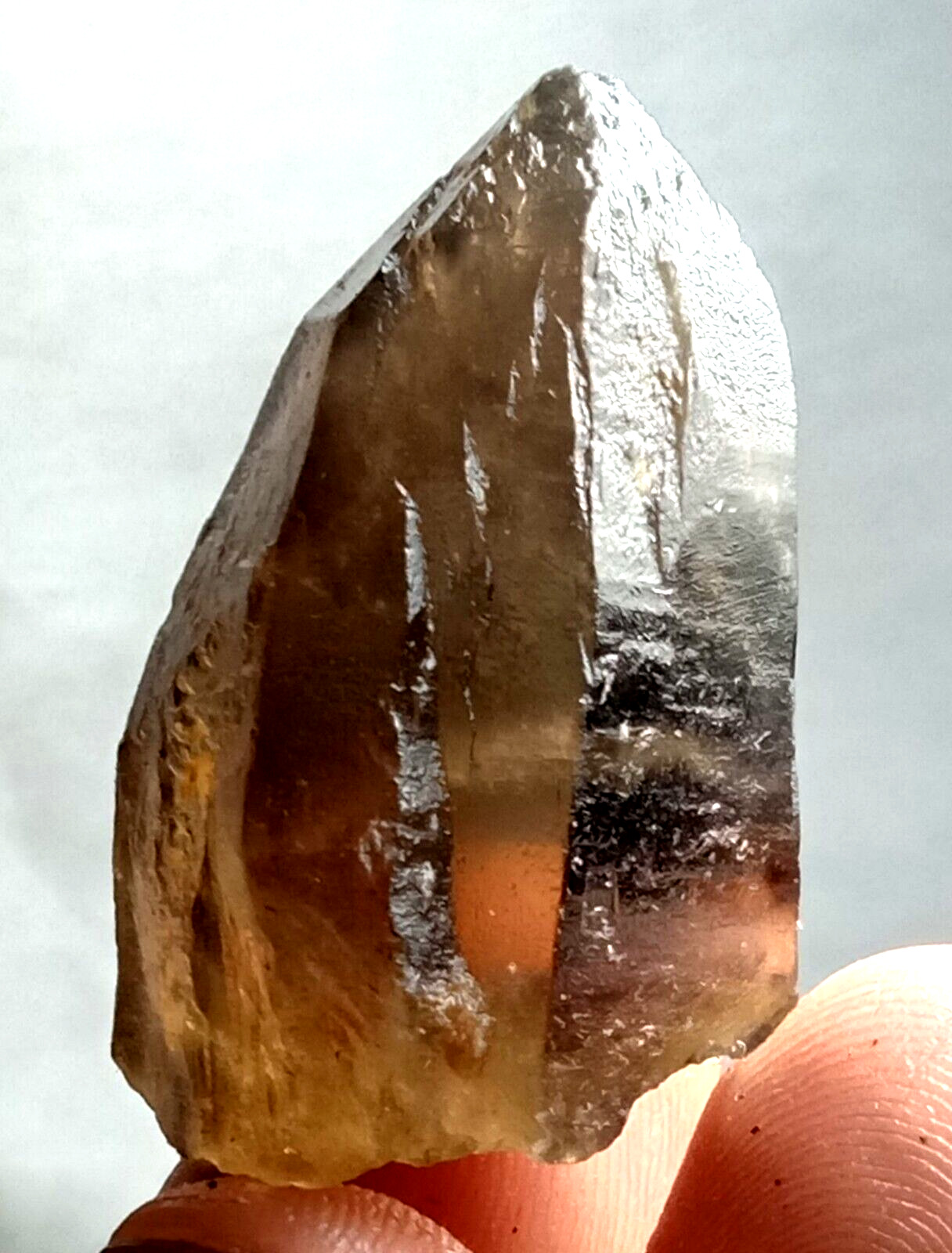 124 Carats Beautiful Top Quality Smoky Quartz Crystal Mineral specimen @ Skardu
