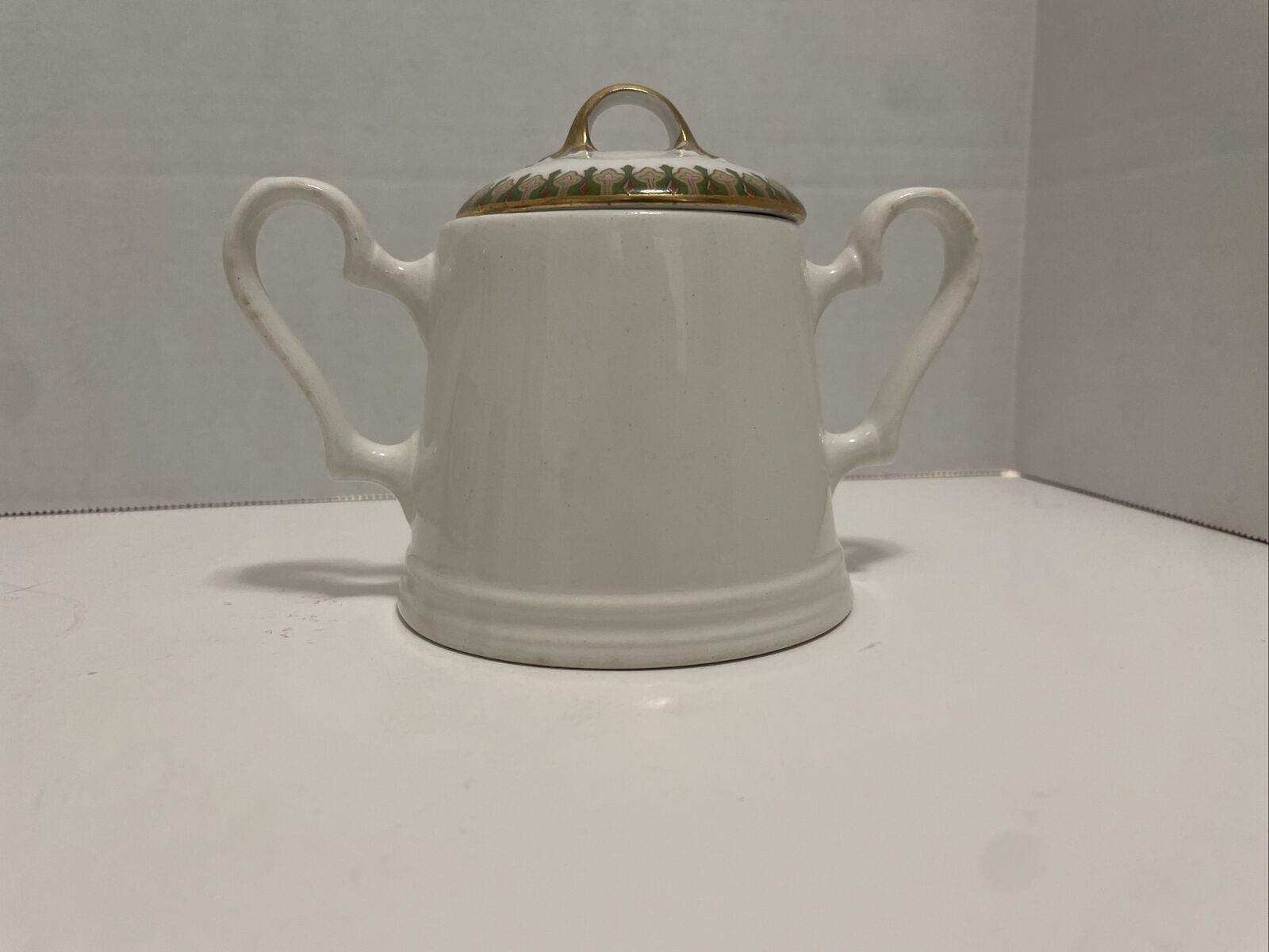 Johnson Brother China Sugar Bowl With Lid Vintage Made In England