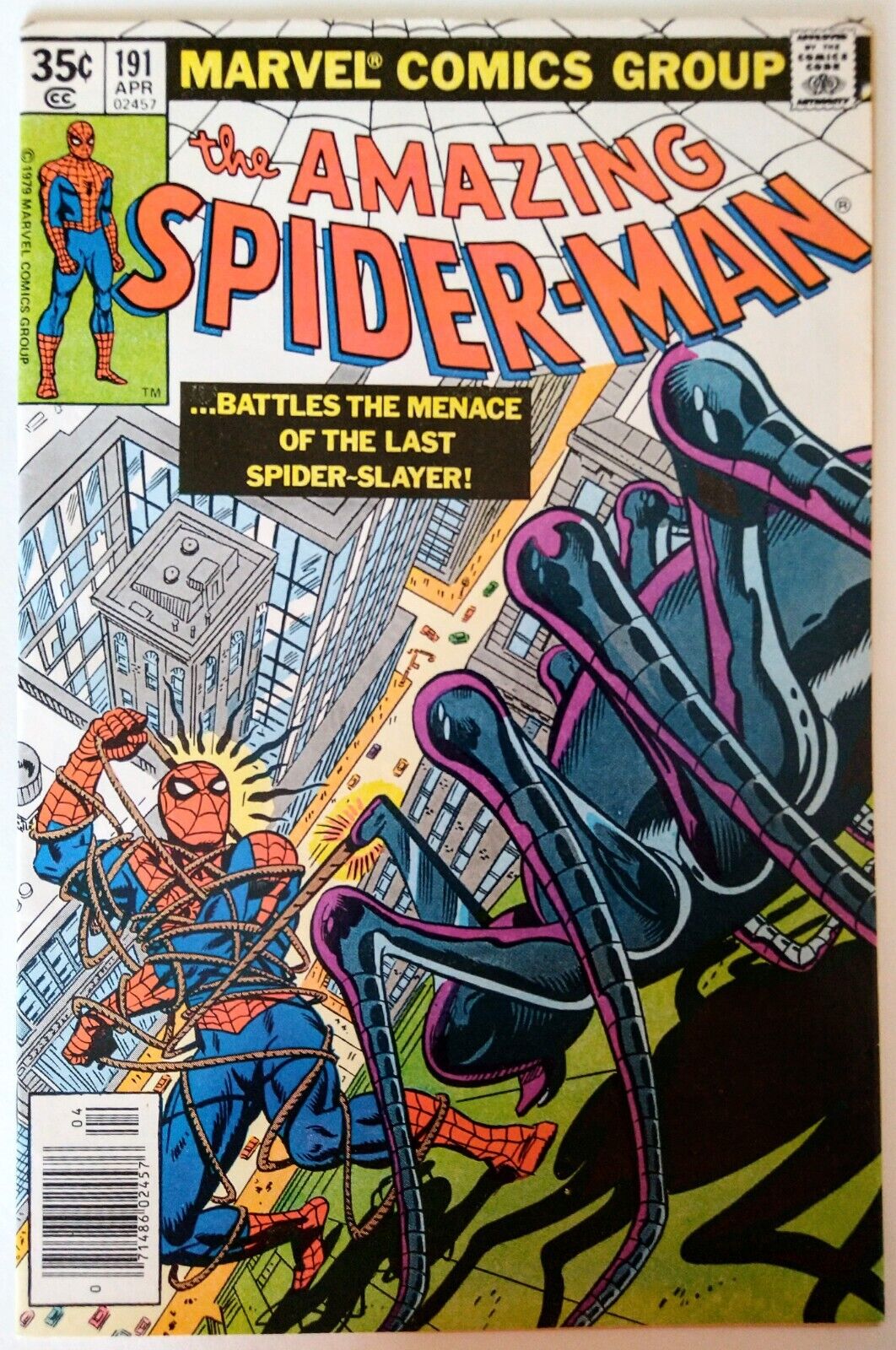 Amazing Spider-Man 191 (1979) 9.2 Near Mint-    Bagged and Boarded - PRISTINE