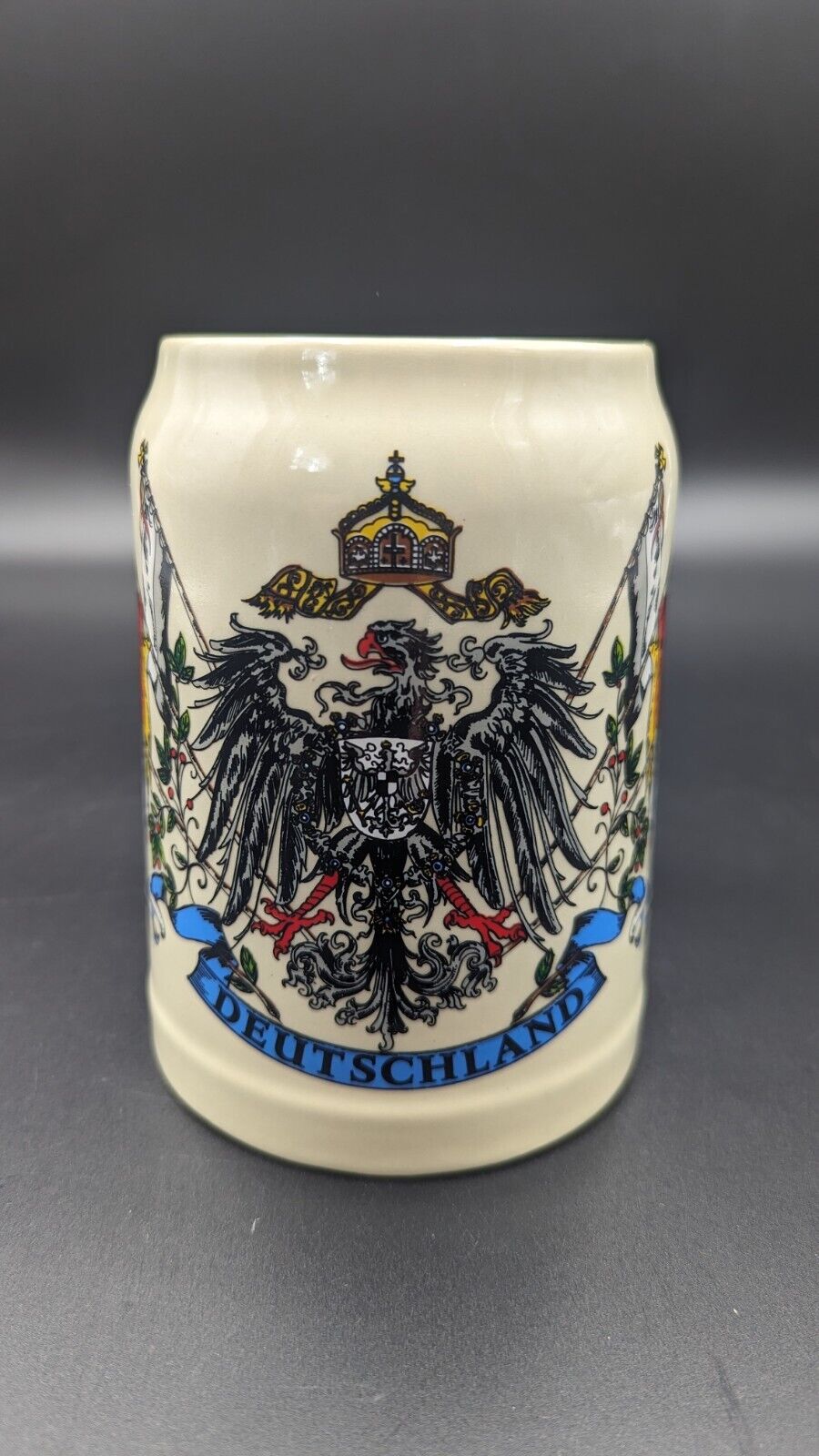 Large Size German Beer Bier Mug Stein Deutschland 5 Inch Tall