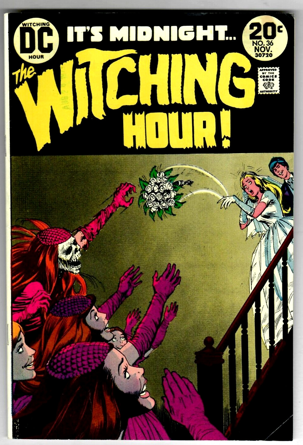 The Witching Hour # 36 (7.5) D.C. 11/1973 Bronze-Age 20c Horror Comic 🚗