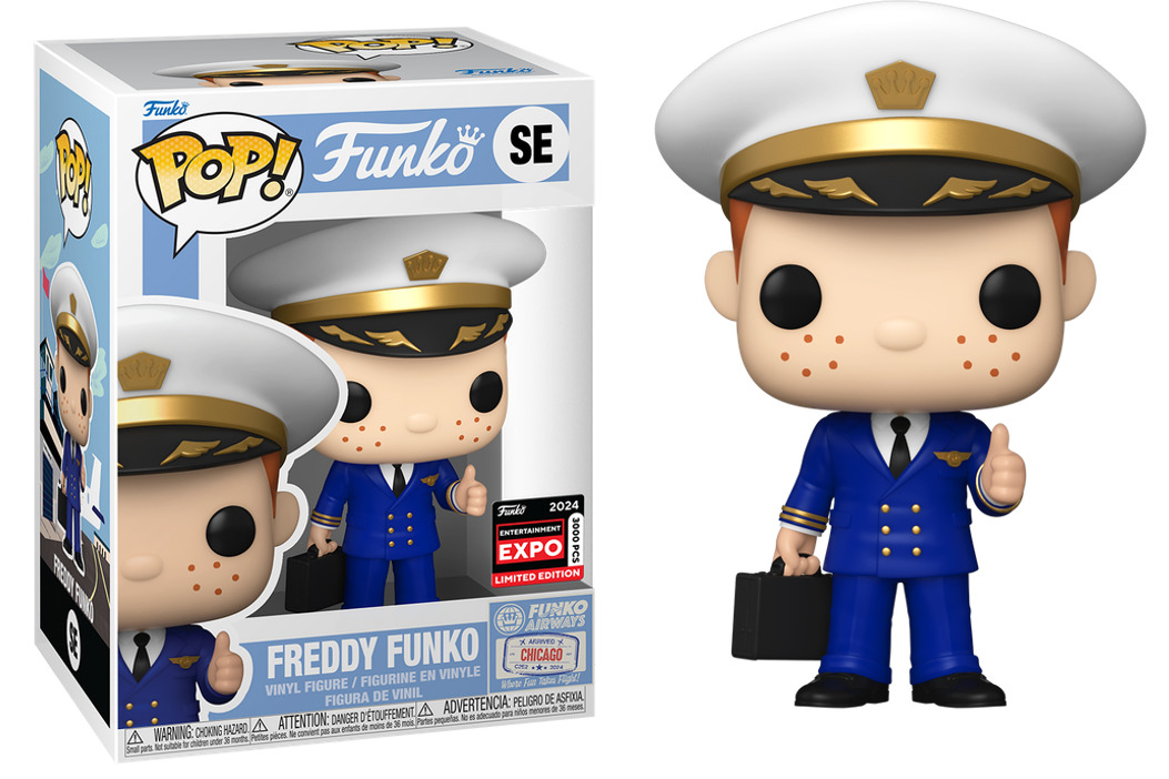✈️ POP Freddy Funko In Pilot Uniform | LE 3000 |  ✈️