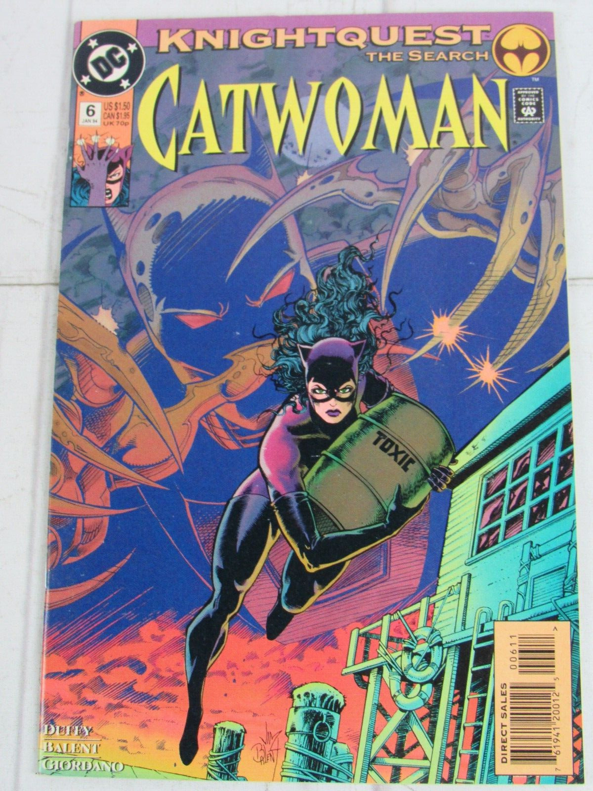 Catwoman #6 Jan. 1994 DC Comics