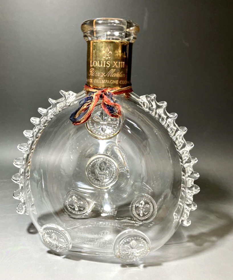 REMY MARTIN Louis XIII Baccarat Crystal Empty Bottle Without a Lid