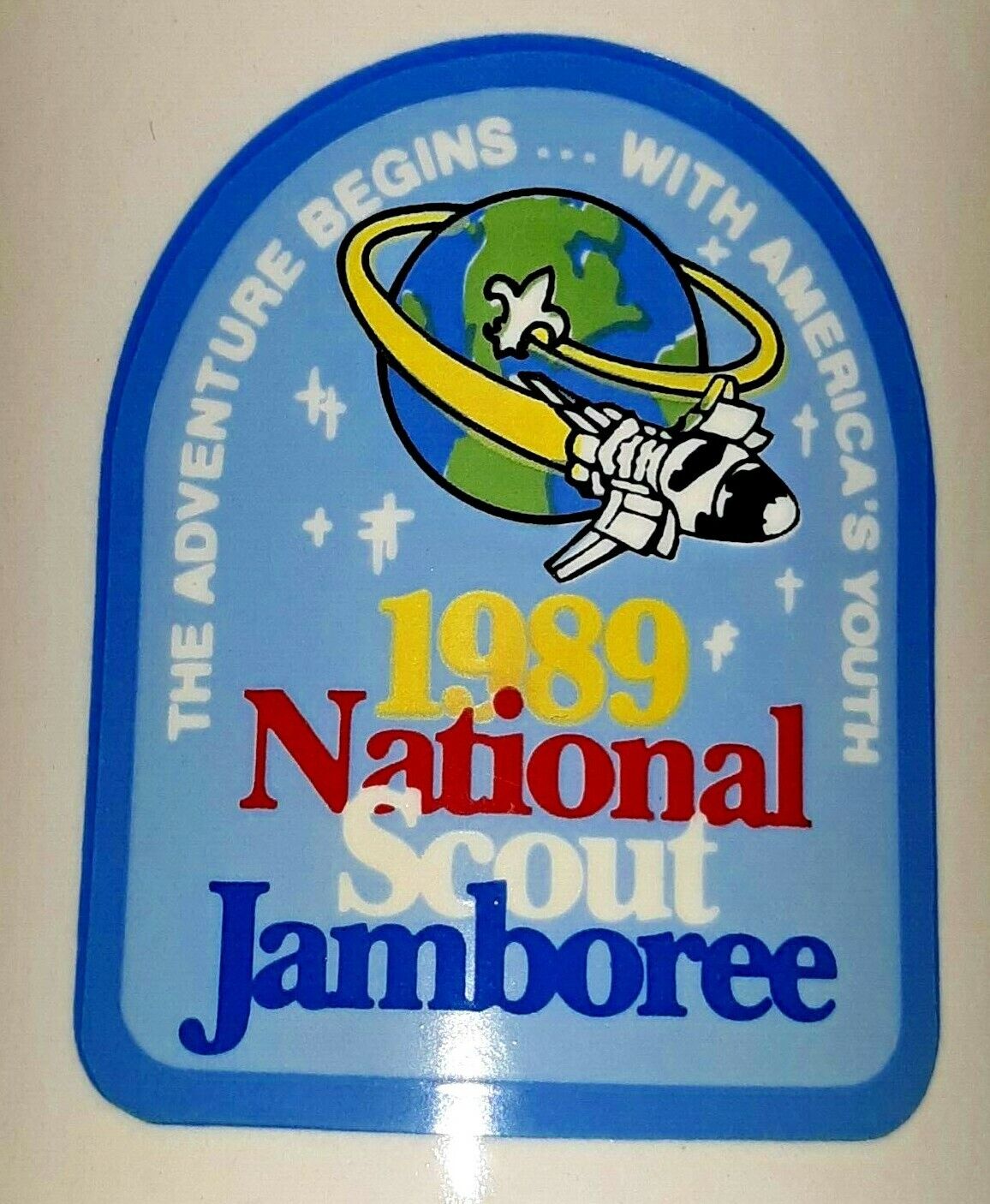 Vintage 1989 National Scout Jamboree boy scout coffee mug  pre-owned