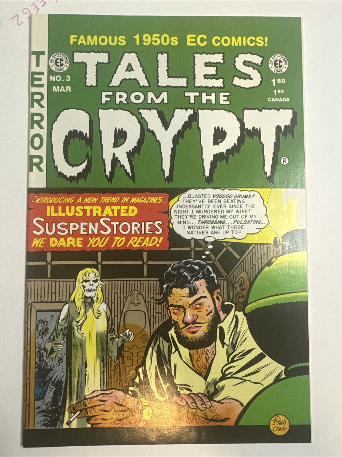 Tales from the Crypt #3: “The Crypt Of Terror” Cochrane EC Comics 1993 NM