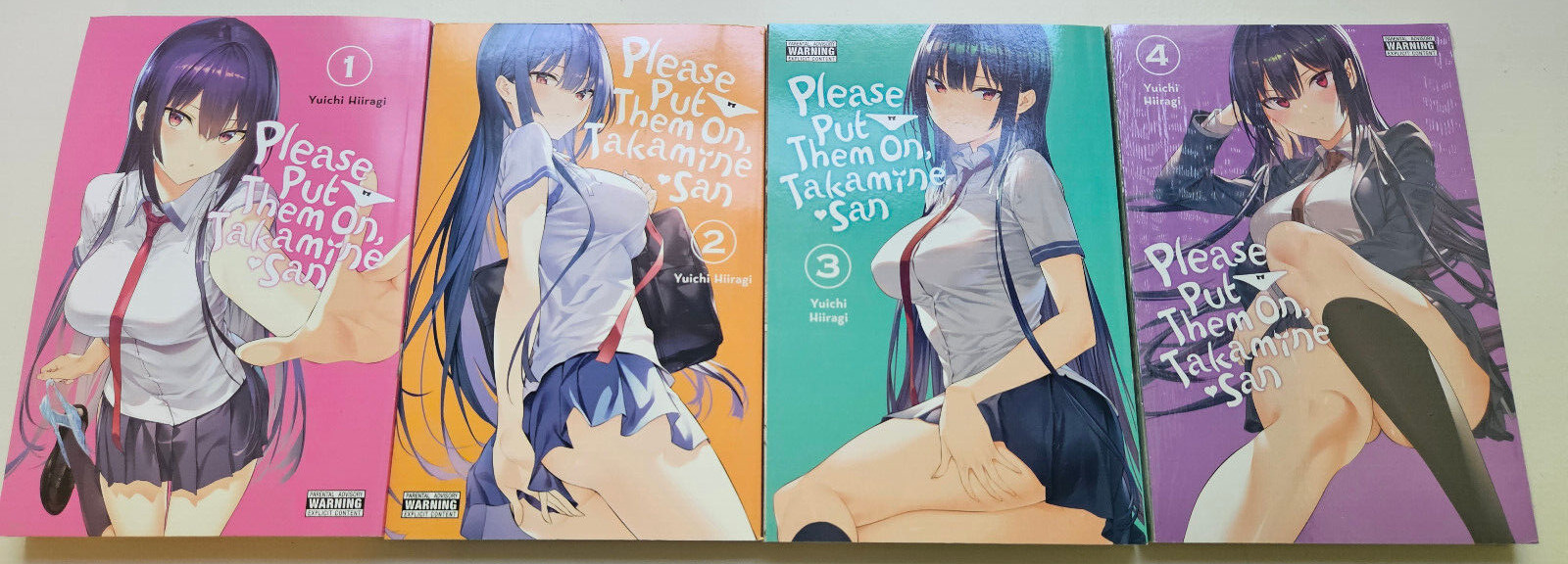 Please Put Them On Takamine-San - Volumes 1 to 4 - English Manga