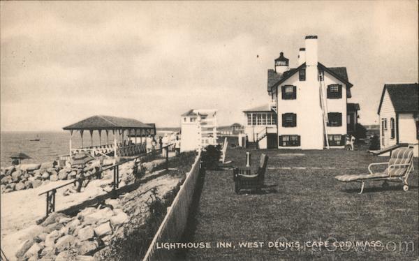 West Dennis,MA Lighthouse Inn Barnstable County Massachusetts The Collotype Co.