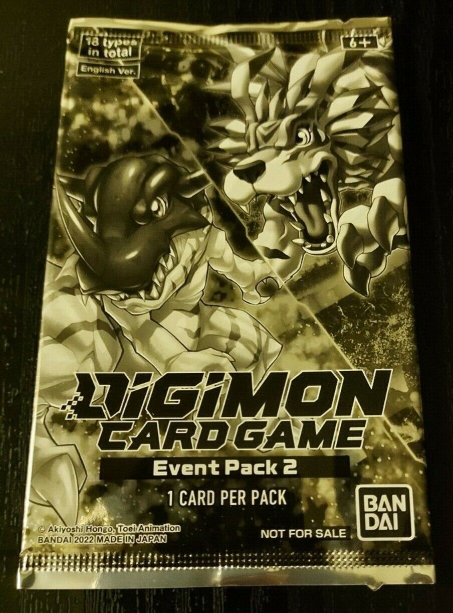 Online Regional Tournament Event Pack 2 - Sealed - Promo - M/NM Digimon English