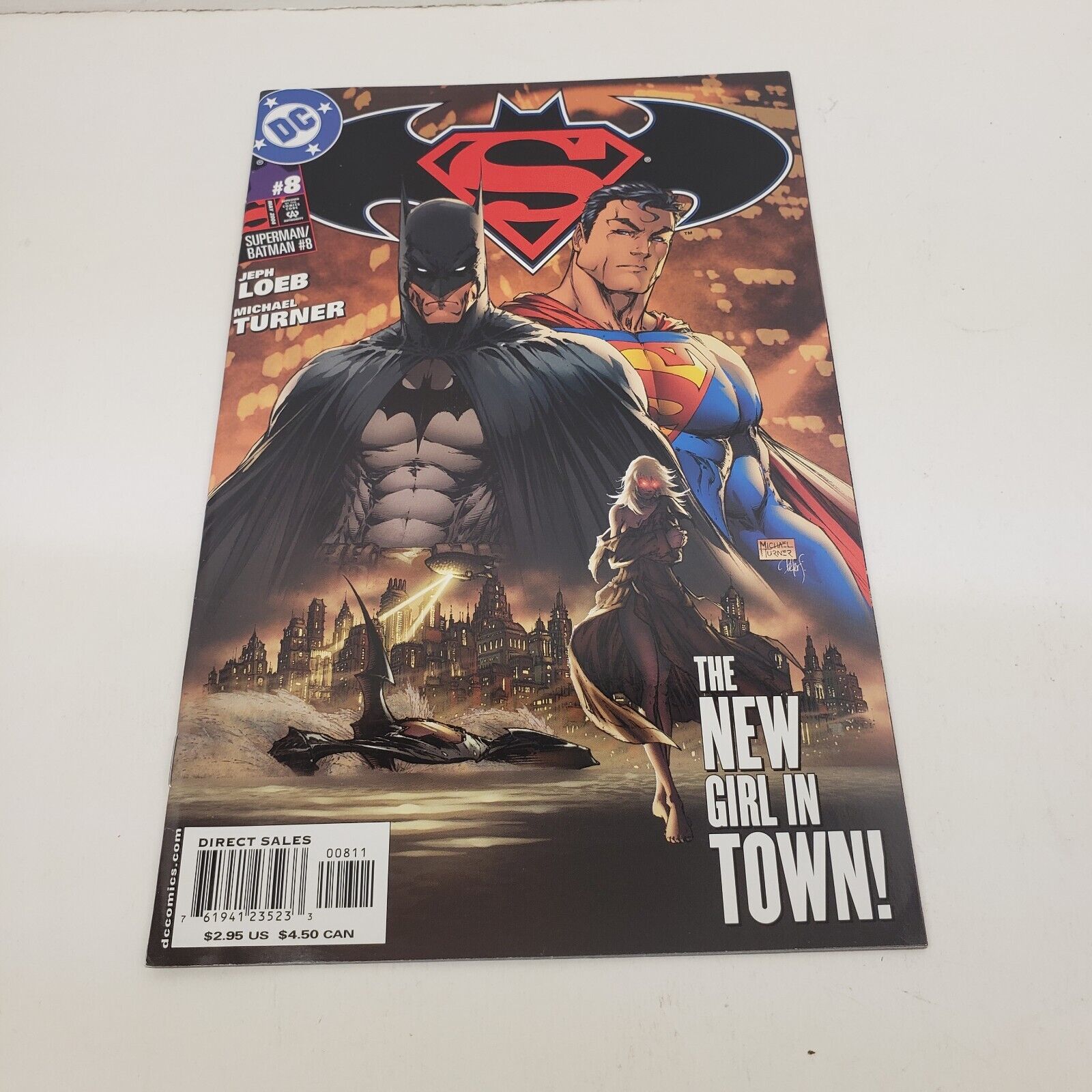 SUPERMAN/BATMAN #8 DC (2004) 1ST APPEARANCE KARA ZOR-EL SUPERGIRL F-VF