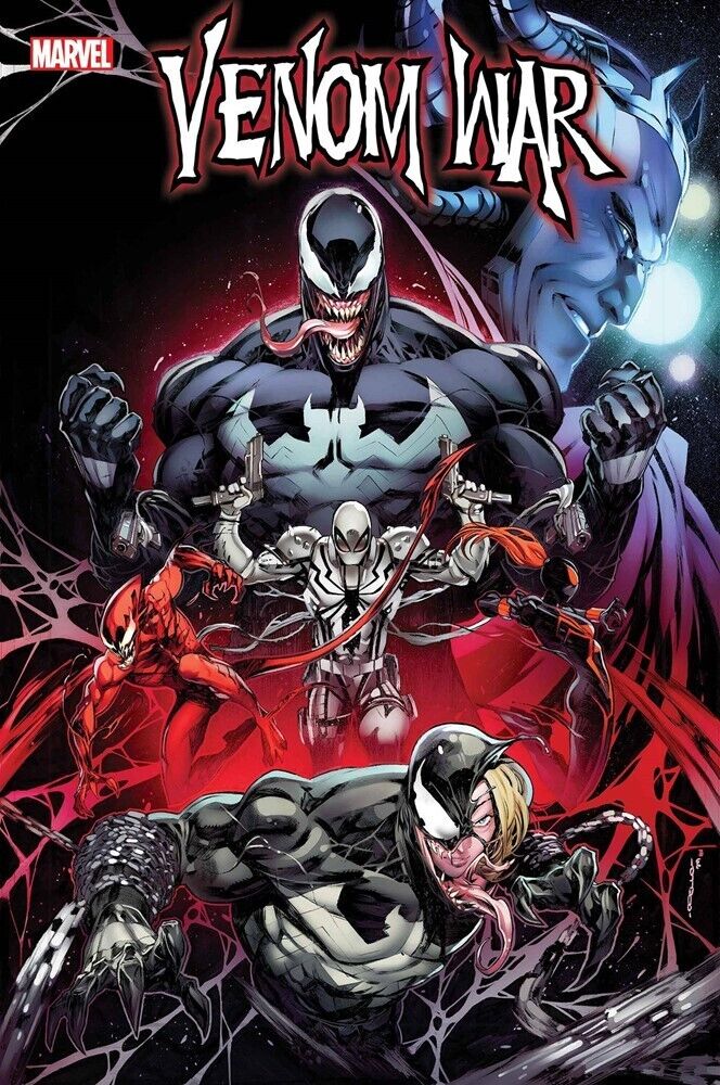 Venom War #1 Marvel Comics Iban Coello Regular Cover PRESALE 8/7/24