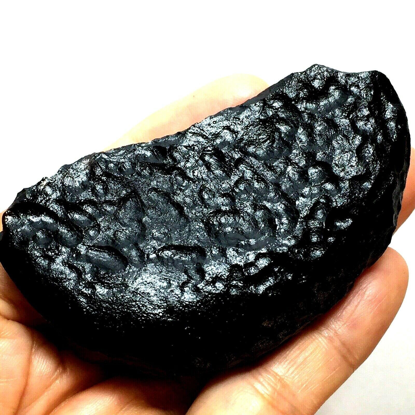 tektite indochinite space rock impactite meteorite impact stone gems 55 G rare
