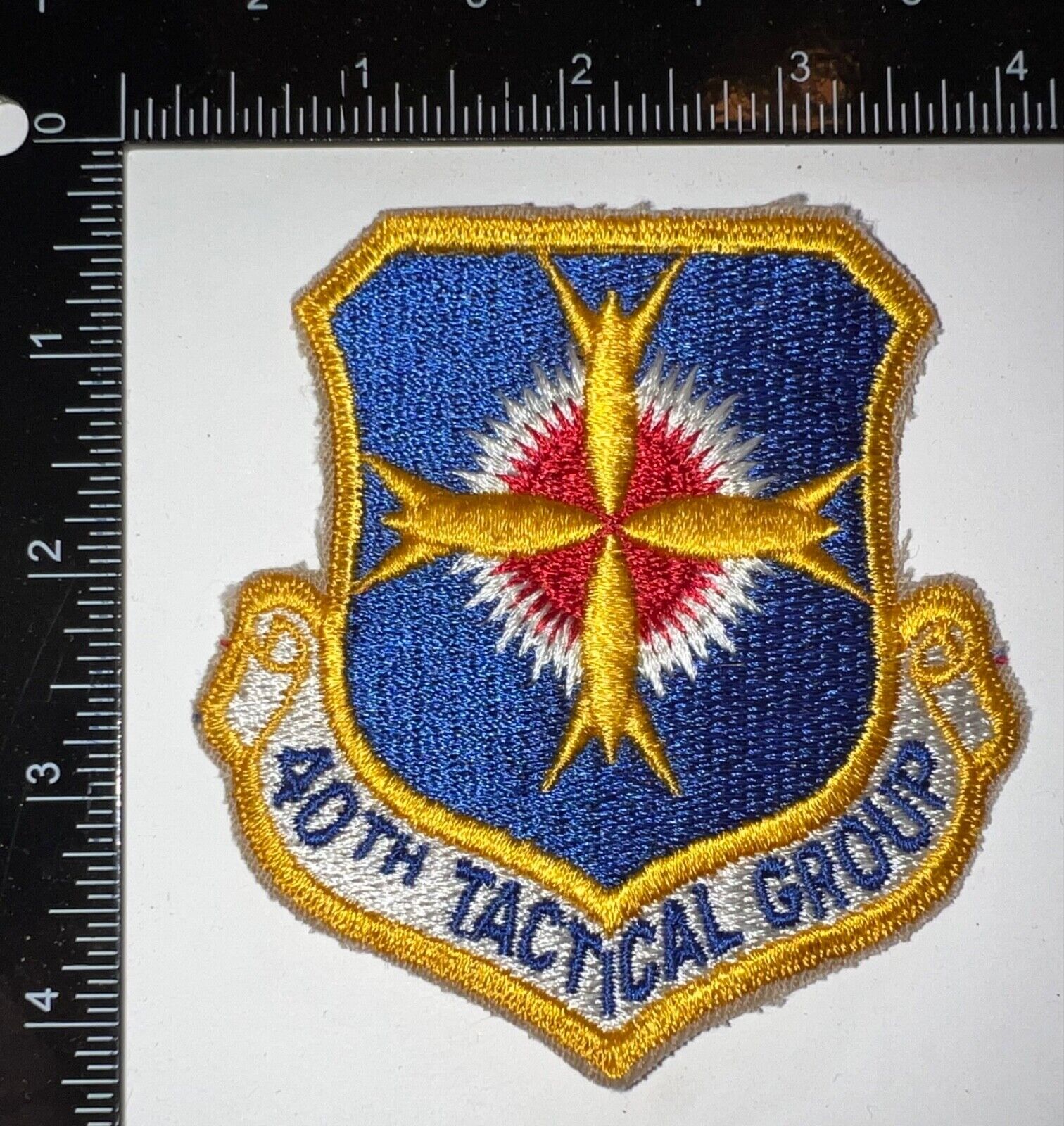 USAF US Air Force 40th Tactical Group Patch