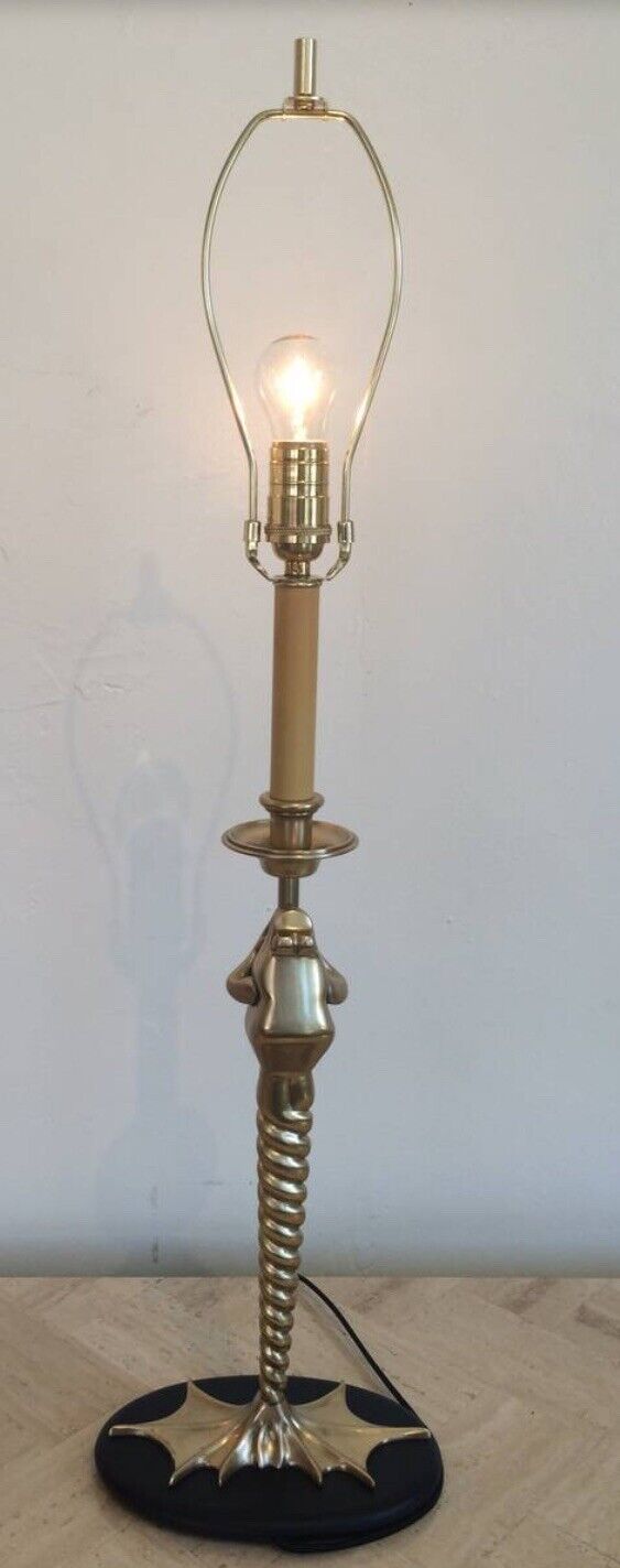 vintage chapman brass lamp