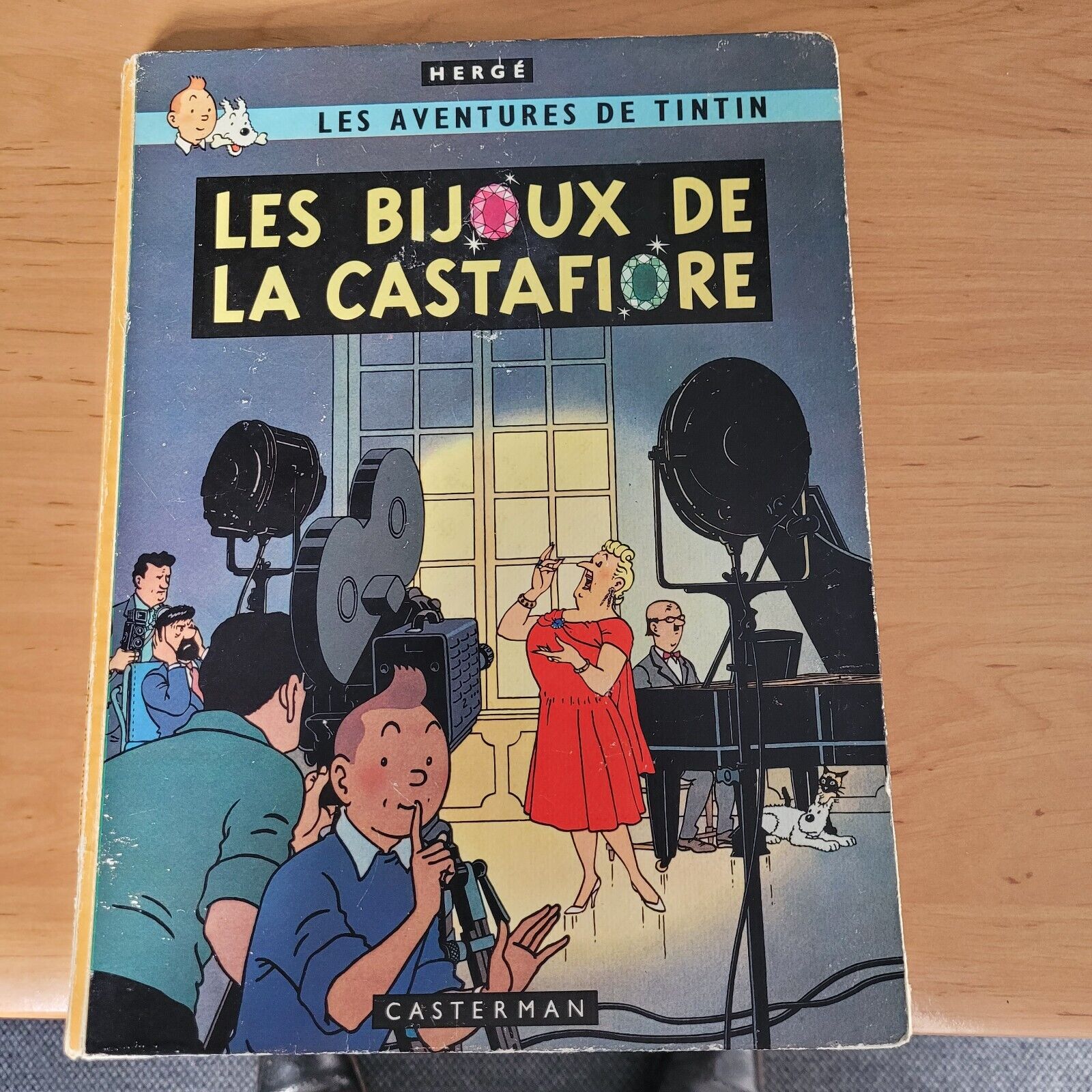Hergé - Les aventures de Tintin - Les bijoux de la Castafiore - EO Original 1963