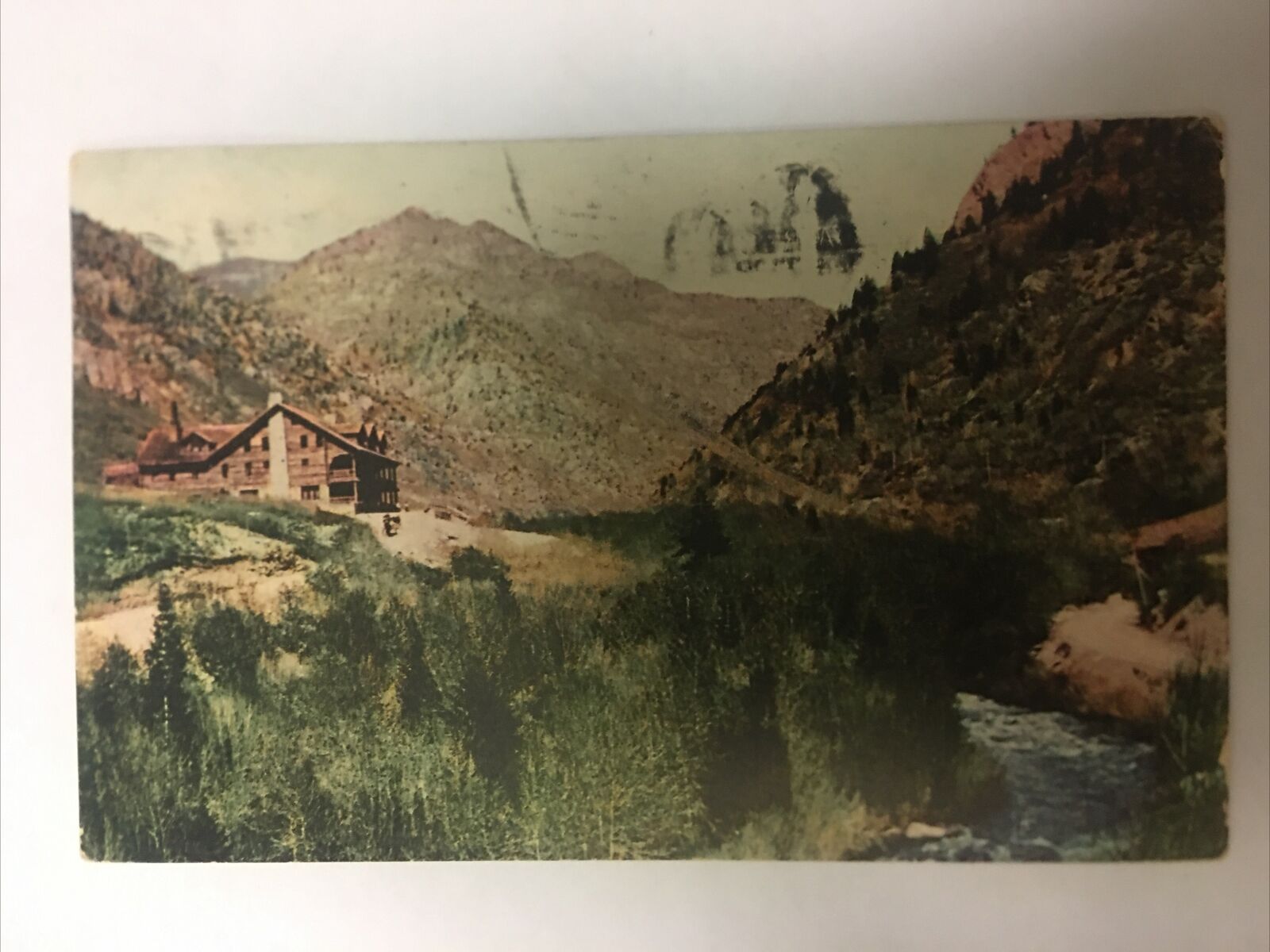 The Hermitage Ogden Canyon Utah 1908 Vintage Postcard