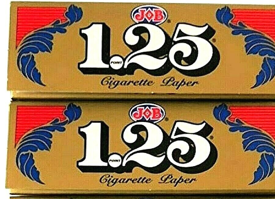 2x JOB Gold 1 1/4 1.25 Rolling Papers  *Great Prices* *FREE USA SHIPPING*
