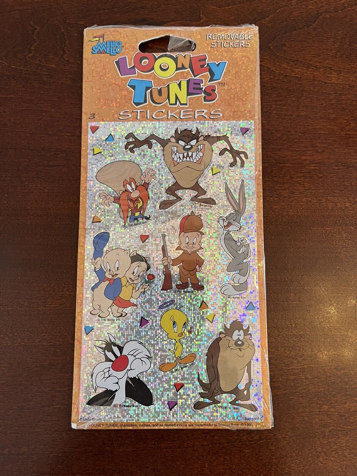 Vintage 1995 Looney Tunes Stickers Sealed NOS