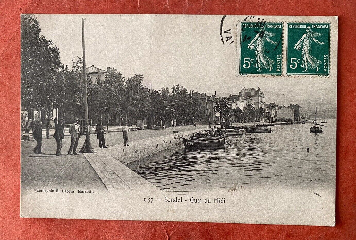 CPA 83 BANDOL - Quai du Midi (1910)