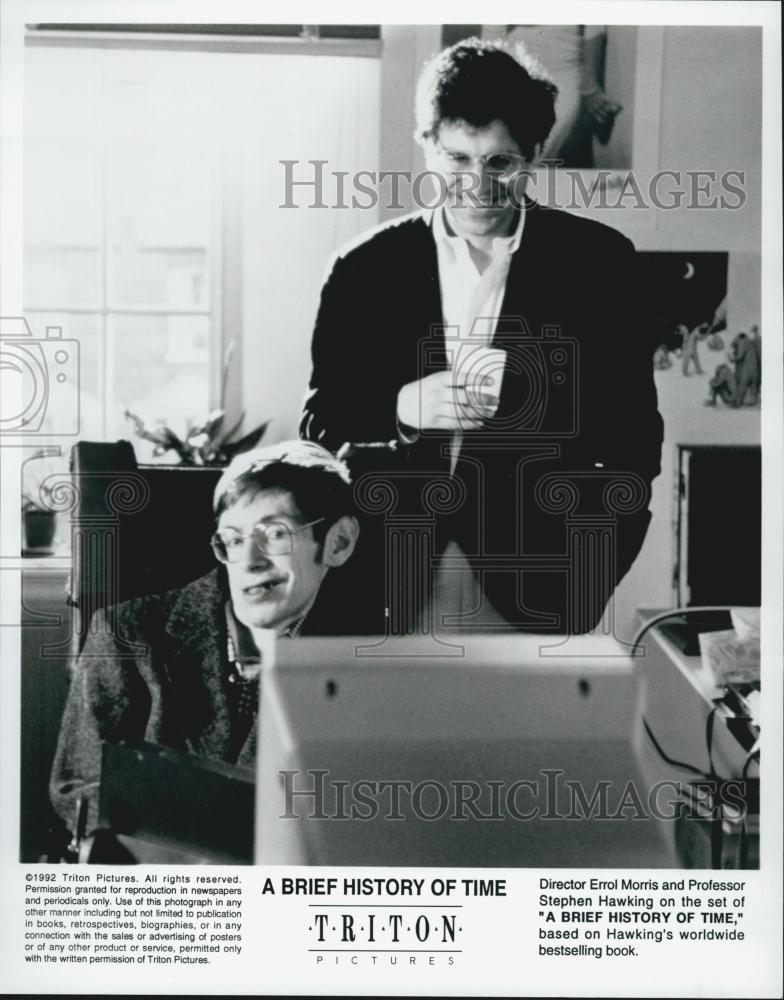 1992 Press Photo Professor Stephen Hawking \