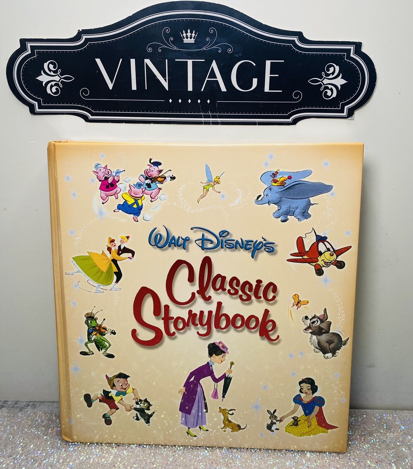 VTG 2001 Walt Disney’s Classic Storybook 1st Ed 18 Stories Very Great Condition