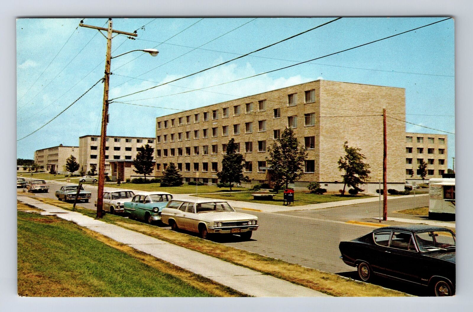 Stevens Point WI-Wisconsin, Wisconsin State University, Vintage Postcard