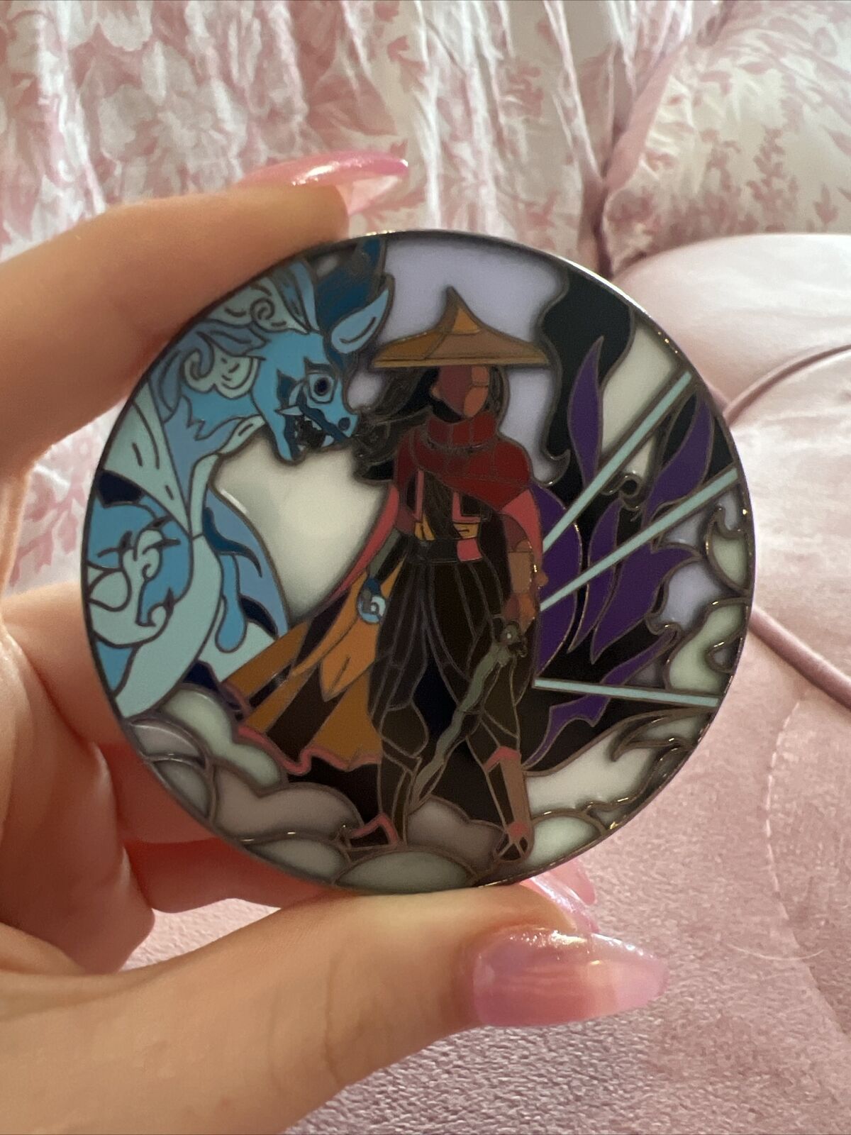 Raya And The Last Dragon FANTASY PIN Stained Glass Pin