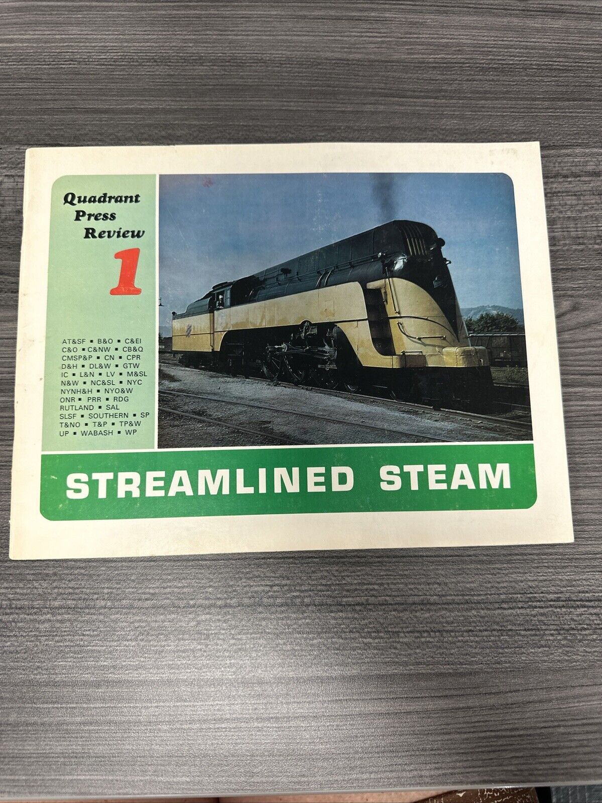 Quadrant Press Review 1 Streamlined Steam SC 1973 Used