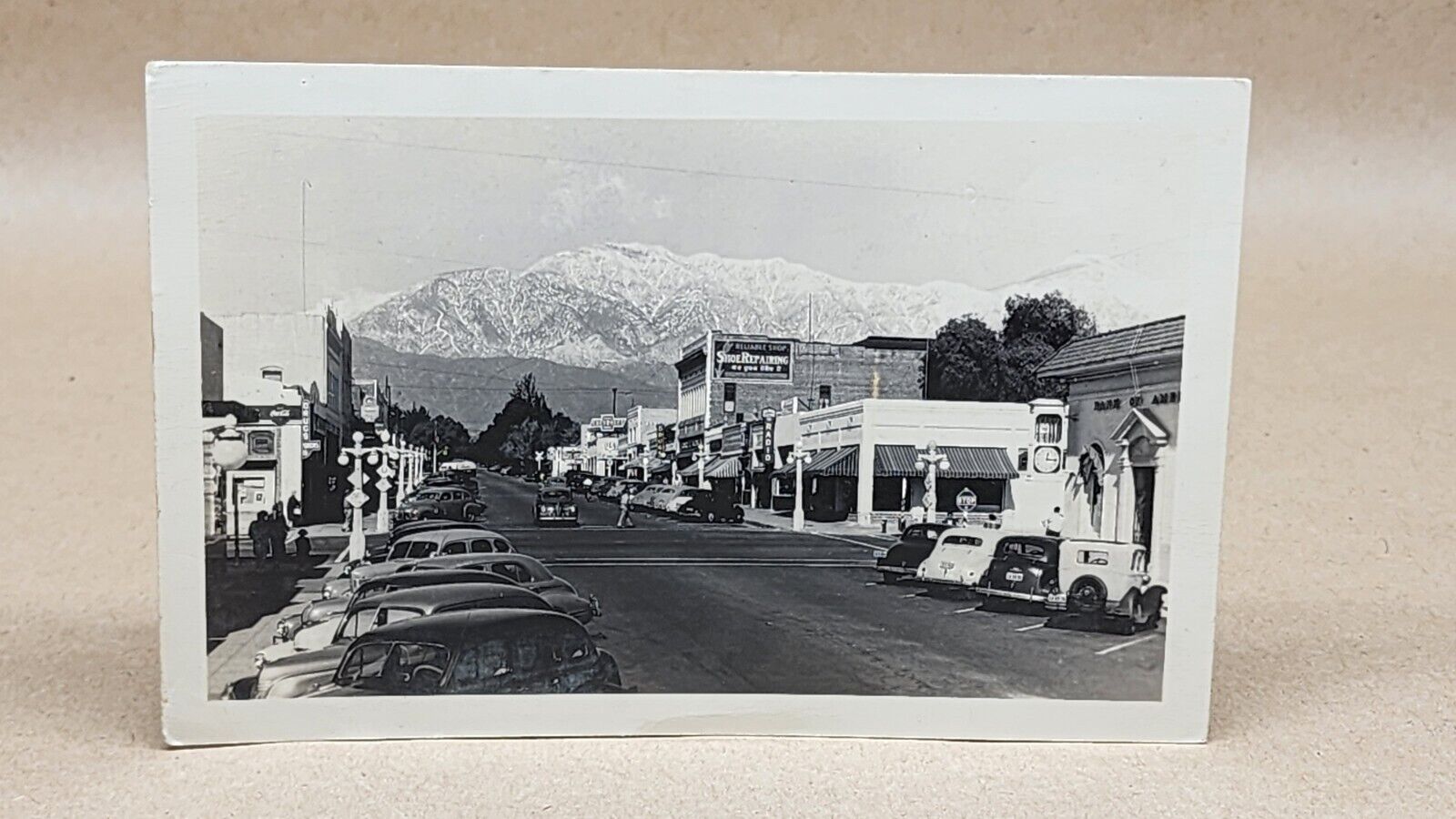 1949 RPPC Main St. Upland California