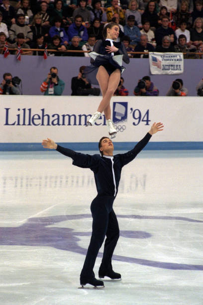 Ekaterina Gordeeva, Sergei Grinkov Lillehammer Olympics OLD FIGURE SKATING PHOTO