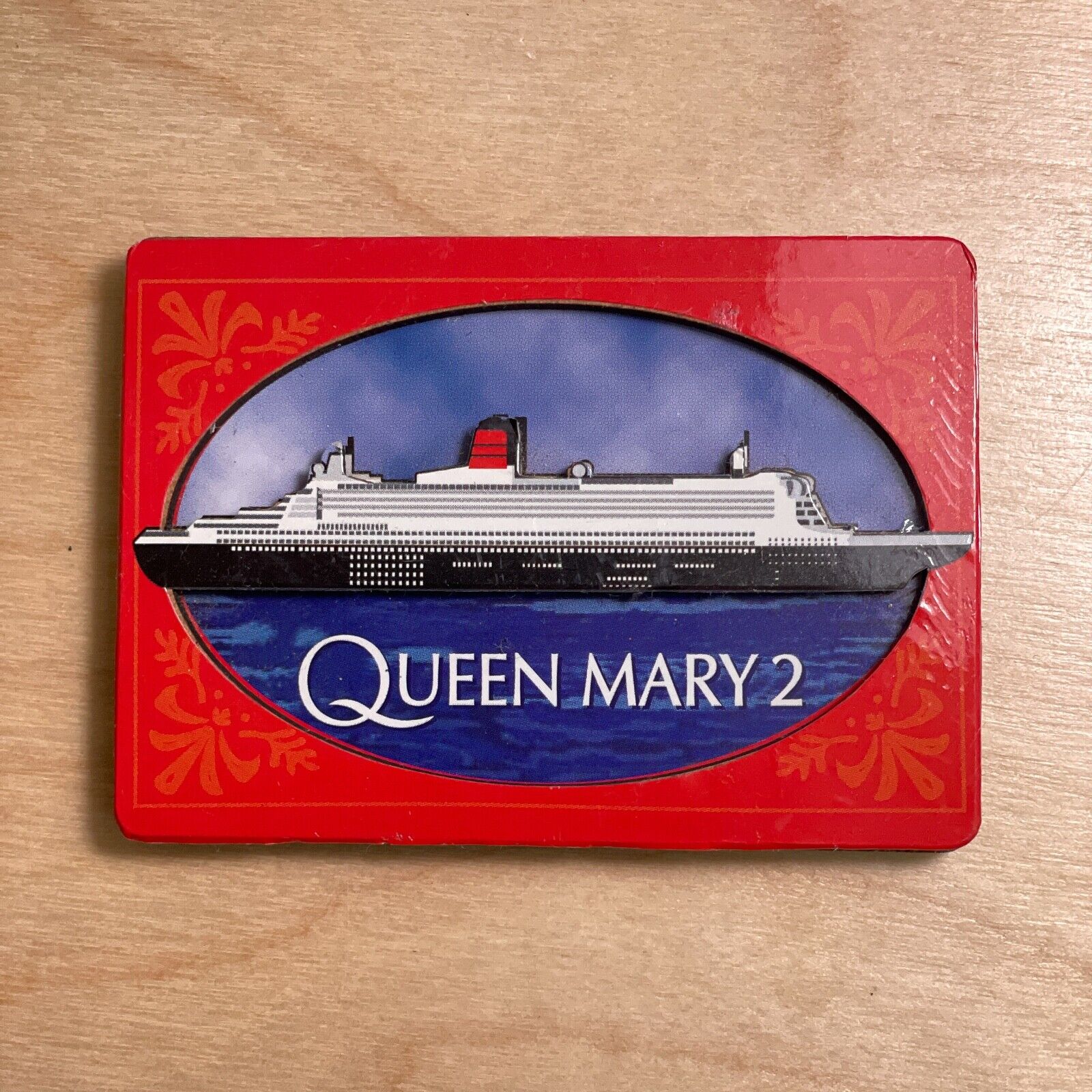 Queen Mary 2 - Souvenir Refrigerator Fridge Magnet