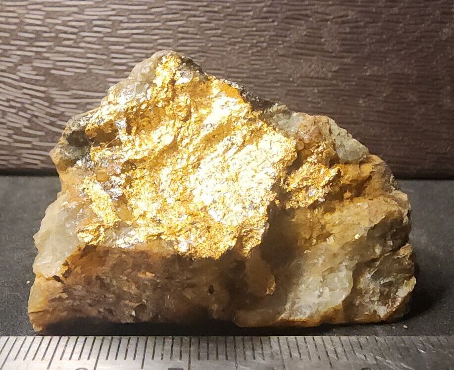 Gold Ore Specimen 47.5g Huge Crystalline Gold - 2527 Very Nice