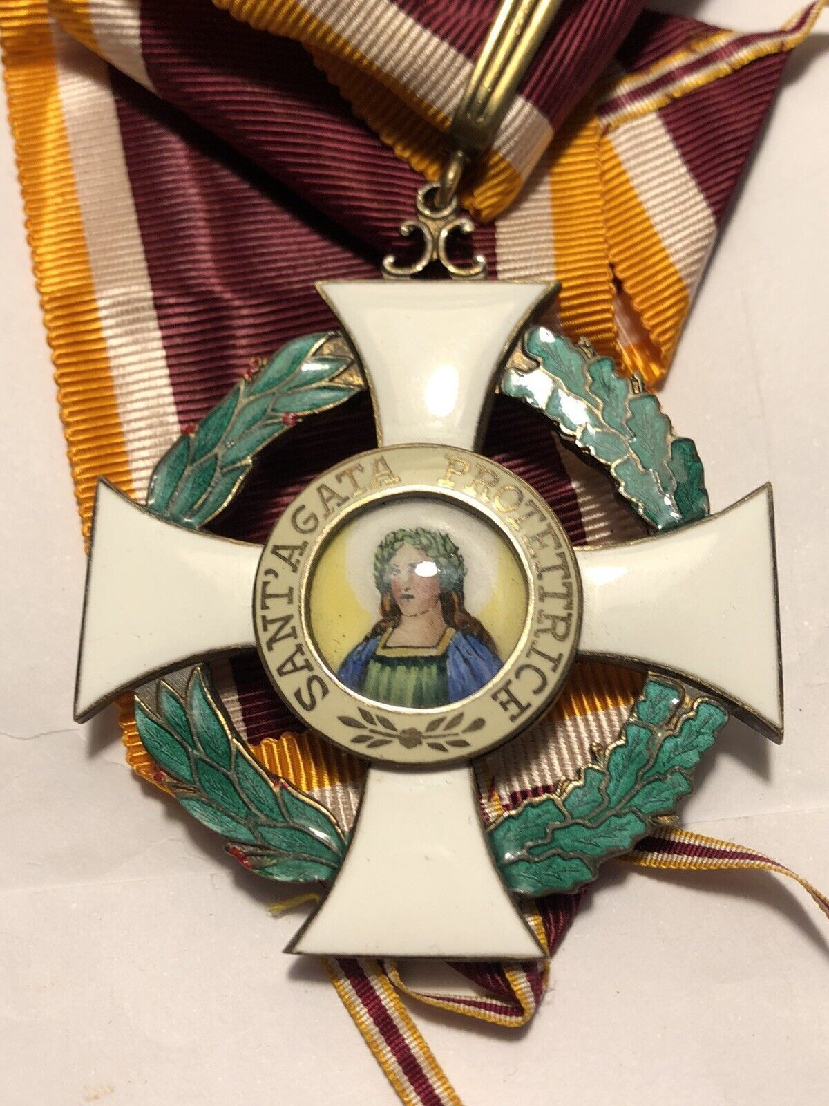 Medal Commendation of Saint Patrick Order of Sant Agata